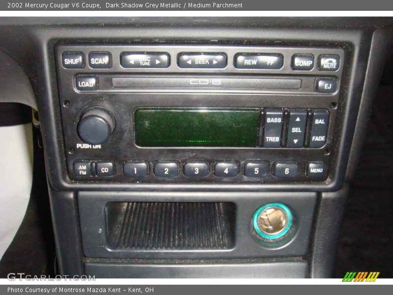 Dark Shadow Grey Metallic / Medium Parchment 2002 Mercury Cougar V6 Coupe
