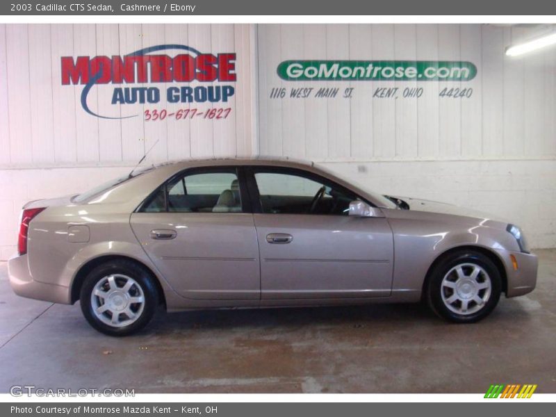 Cashmere / Ebony 2003 Cadillac CTS Sedan