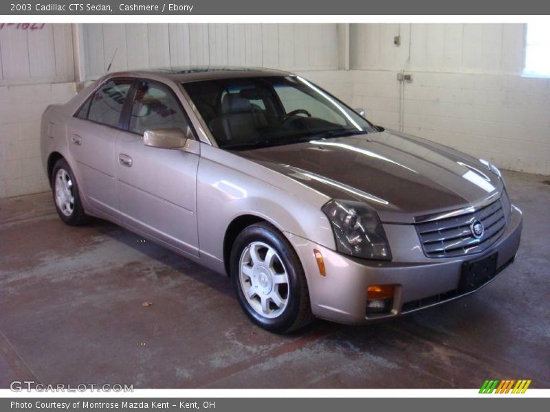 Cashmere / Ebony 2003 Cadillac CTS Sedan
