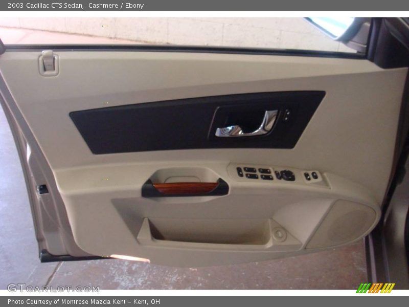 Cashmere / Ebony 2003 Cadillac CTS Sedan