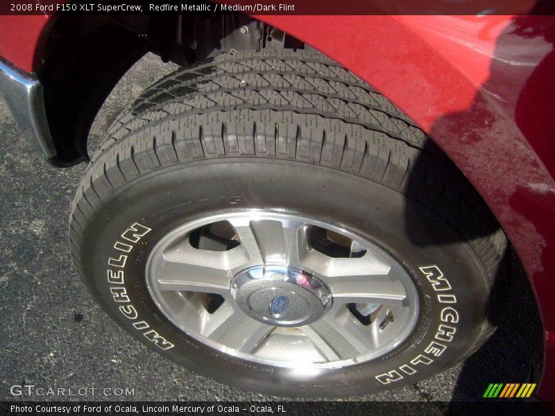 Redfire Metallic / Medium/Dark Flint 2008 Ford F150 XLT SuperCrew