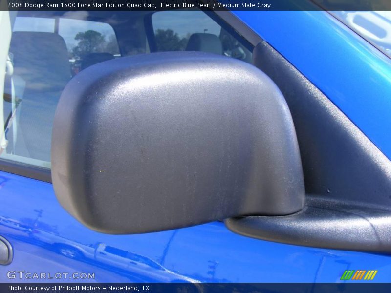 Electric Blue Pearl / Medium Slate Gray 2008 Dodge Ram 1500 Lone Star Edition Quad Cab