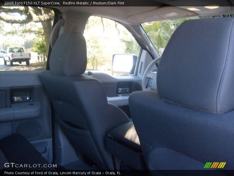 Redfire Metallic / Medium/Dark Flint 2008 Ford F150 XLT SuperCrew