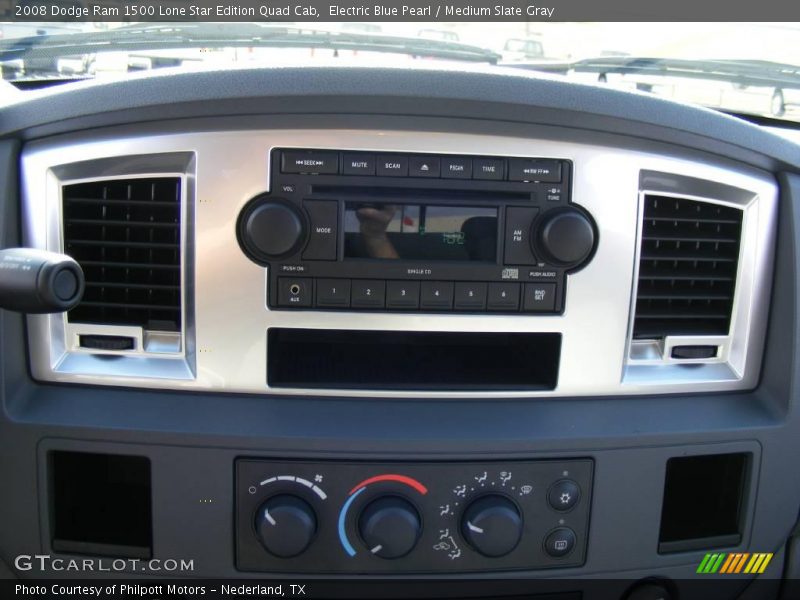 Electric Blue Pearl / Medium Slate Gray 2008 Dodge Ram 1500 Lone Star Edition Quad Cab