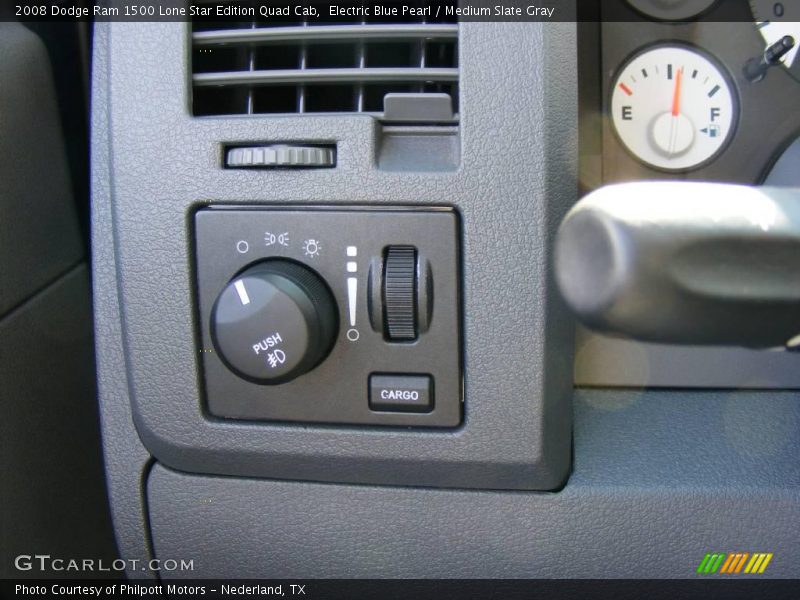 Electric Blue Pearl / Medium Slate Gray 2008 Dodge Ram 1500 Lone Star Edition Quad Cab