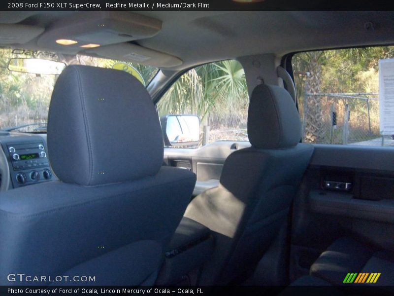 Redfire Metallic / Medium/Dark Flint 2008 Ford F150 XLT SuperCrew