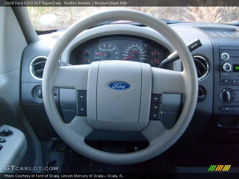 Redfire Metallic / Medium/Dark Flint 2008 Ford F150 XLT SuperCrew