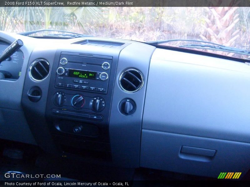 Redfire Metallic / Medium/Dark Flint 2008 Ford F150 XLT SuperCrew