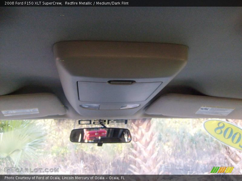 Redfire Metallic / Medium/Dark Flint 2008 Ford F150 XLT SuperCrew