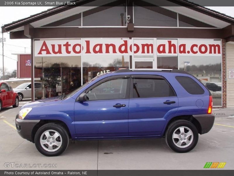 Smart Blue / Black 2006 Kia Sportage LX