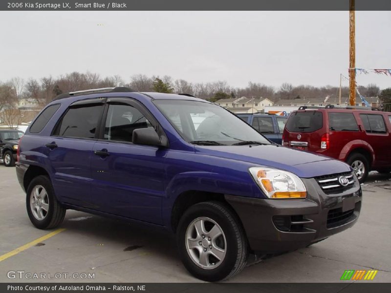 Smart Blue / Black 2006 Kia Sportage LX