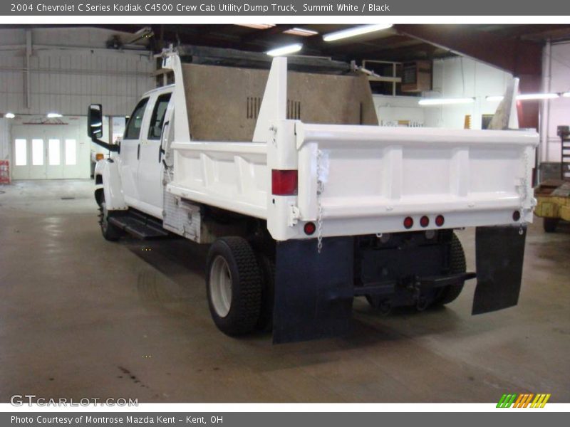 Summit White / Black 2004 Chevrolet C Series Kodiak C4500 Crew Cab Utility Dump Truck