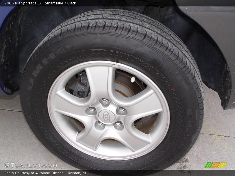 Smart Blue / Black 2006 Kia Sportage LX