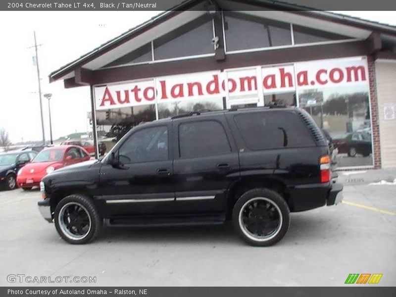 Black / Tan/Neutral 2004 Chevrolet Tahoe LT 4x4