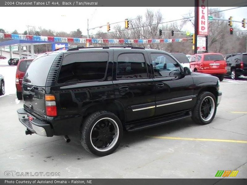 Black / Tan/Neutral 2004 Chevrolet Tahoe LT 4x4