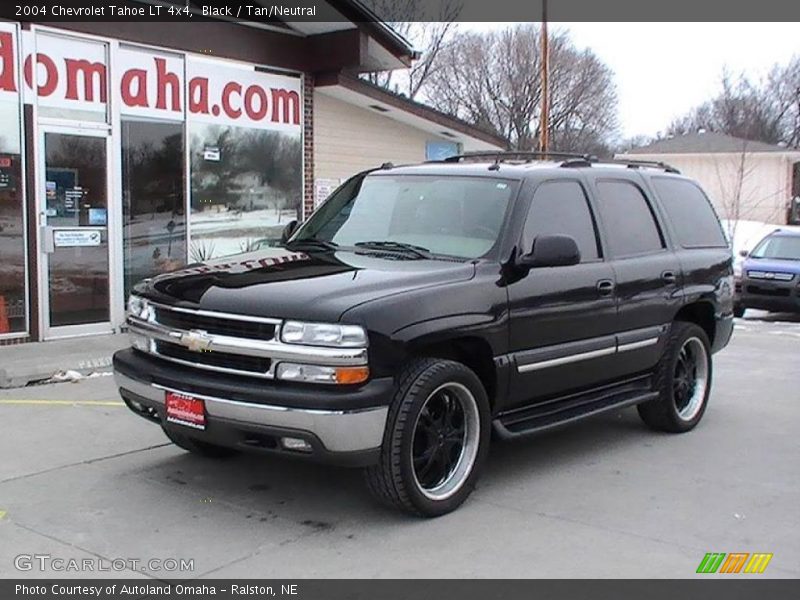 Black / Tan/Neutral 2004 Chevrolet Tahoe LT 4x4