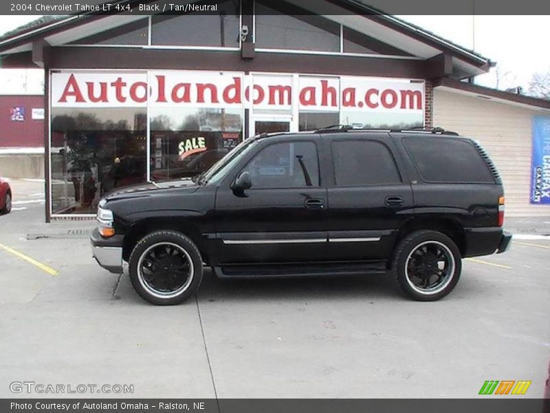 Black / Tan/Neutral 2004 Chevrolet Tahoe LT 4x4