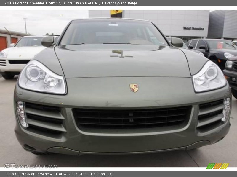 Olive Green Metallic / Havanna/Sand Beige 2010 Porsche Cayenne Tiptronic