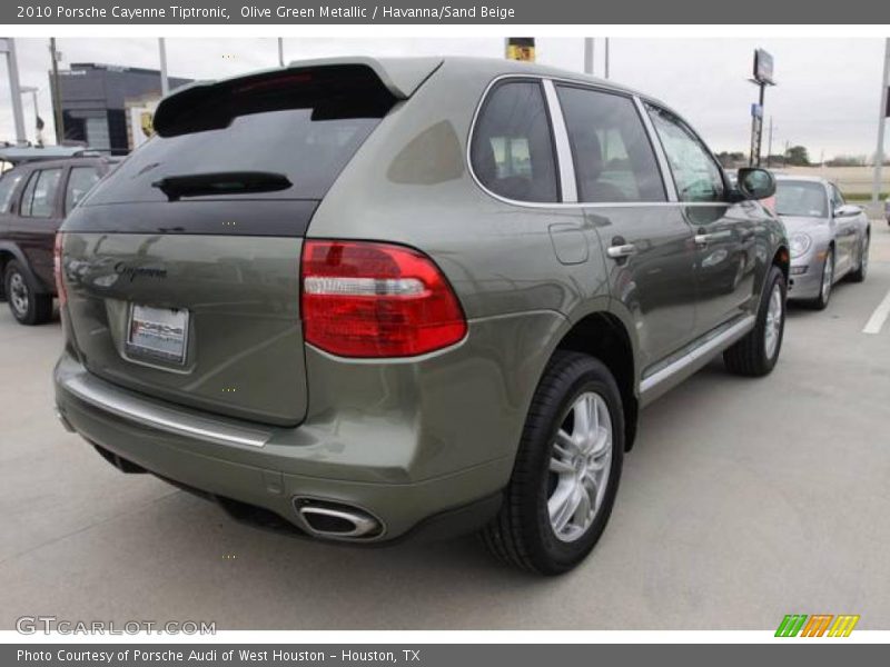 Olive Green Metallic / Havanna/Sand Beige 2010 Porsche Cayenne Tiptronic