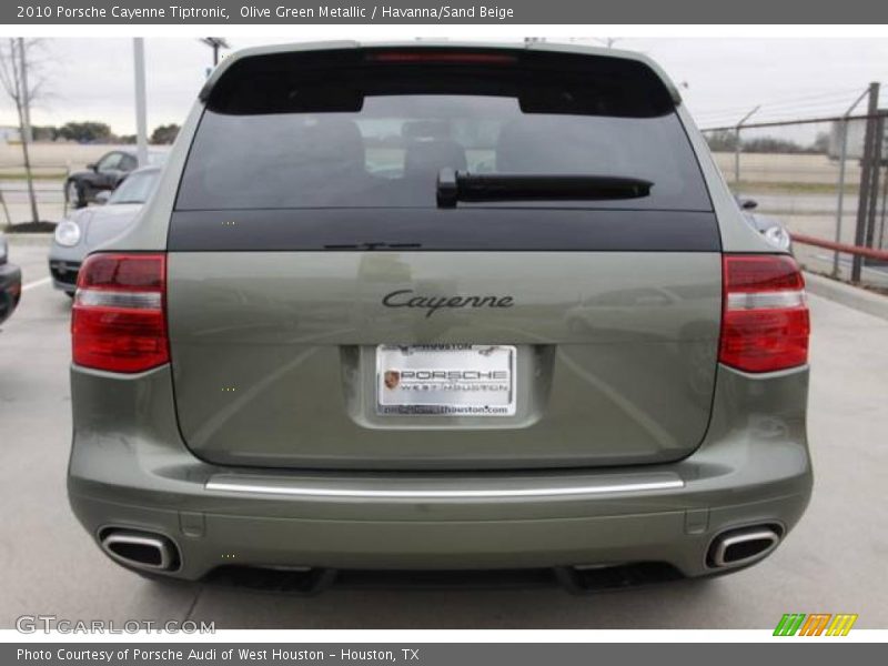 Olive Green Metallic / Havanna/Sand Beige 2010 Porsche Cayenne Tiptronic