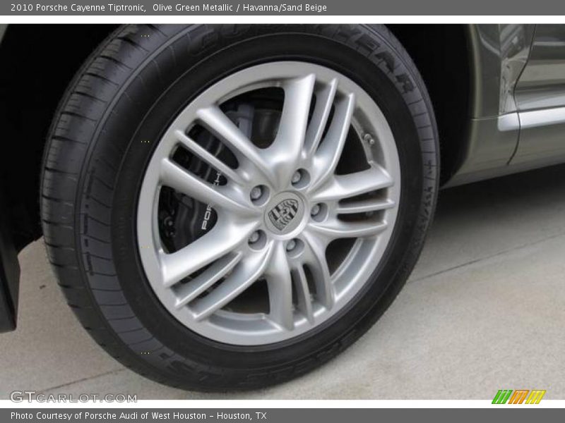Olive Green Metallic / Havanna/Sand Beige 2010 Porsche Cayenne Tiptronic