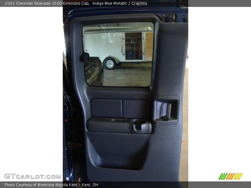 Indigo Blue Metallic / Graphite 2001 Chevrolet Silverado 1500 Extended Cab
