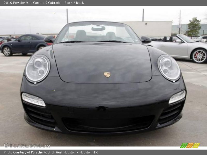 Black / Black 2010 Porsche 911 Carrera S Cabriolet