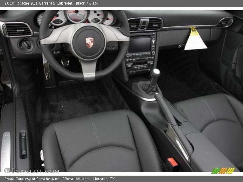 Black / Black 2010 Porsche 911 Carrera S Cabriolet