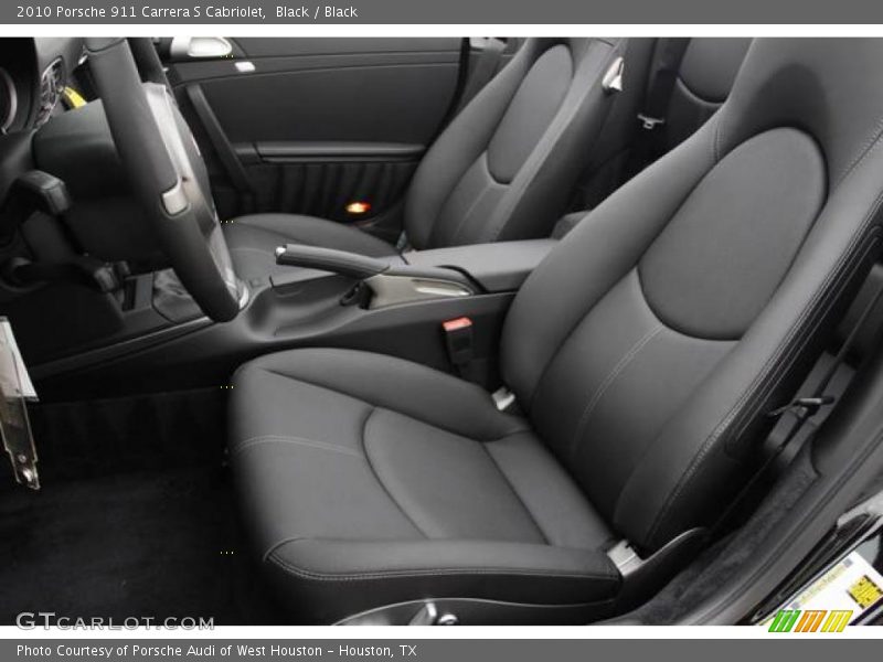 Black / Black 2010 Porsche 911 Carrera S Cabriolet