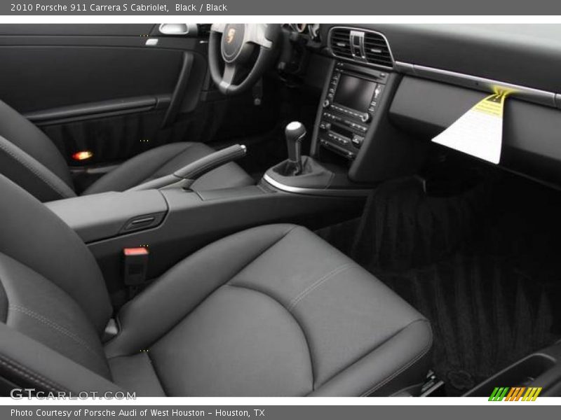 Black / Black 2010 Porsche 911 Carrera S Cabriolet