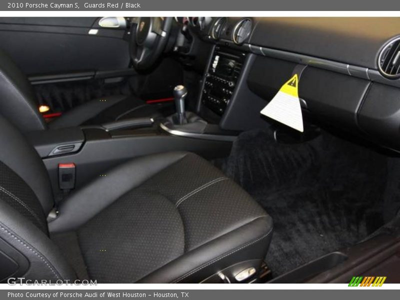 Guards Red / Black 2010 Porsche Cayman S