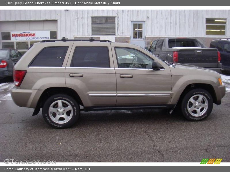 Light Khaki Metallic / Khaki 2005 Jeep Grand Cherokee Limited 4x4