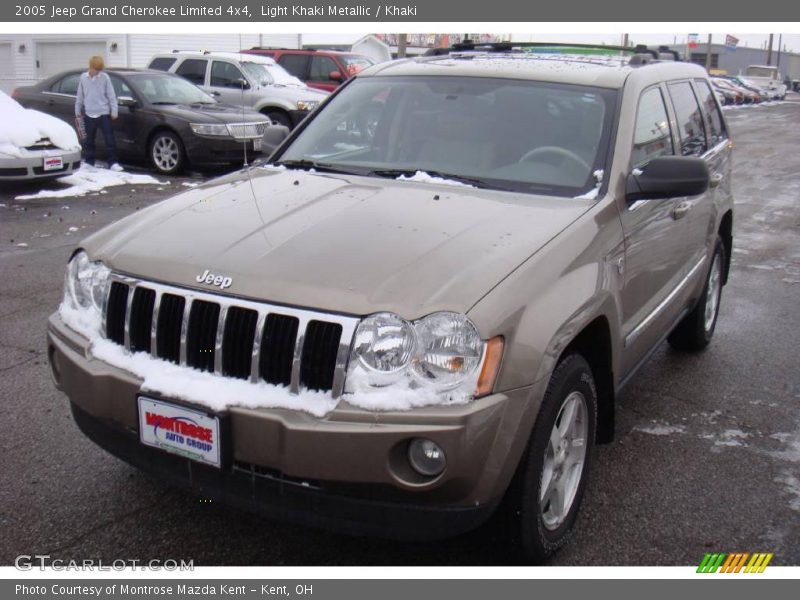 Light Khaki Metallic / Khaki 2005 Jeep Grand Cherokee Limited 4x4