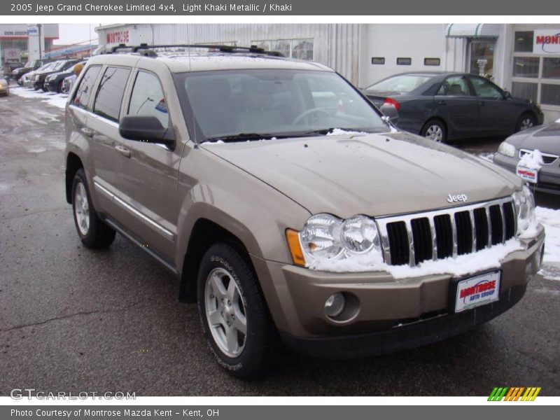 Light Khaki Metallic / Khaki 2005 Jeep Grand Cherokee Limited 4x4