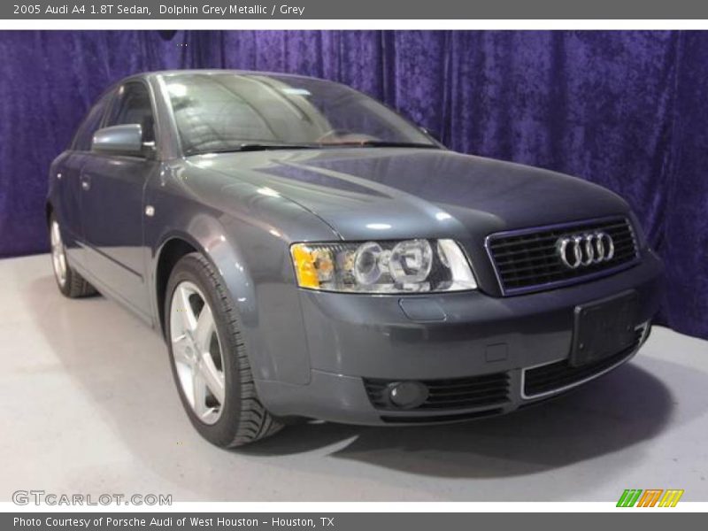Dolphin Grey Metallic / Grey 2005 Audi A4 1.8T Sedan