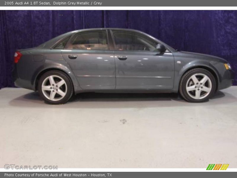Dolphin Grey Metallic / Grey 2005 Audi A4 1.8T Sedan