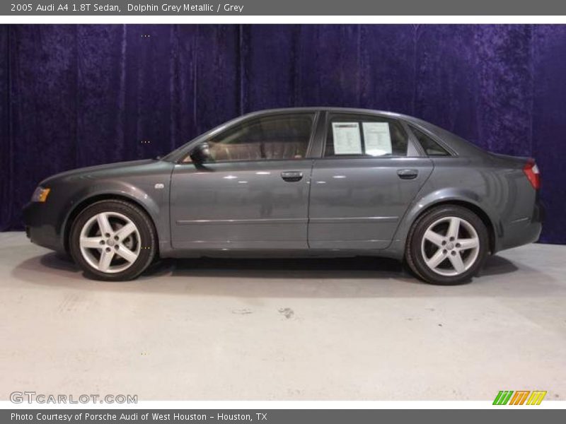 Dolphin Grey Metallic / Grey 2005 Audi A4 1.8T Sedan