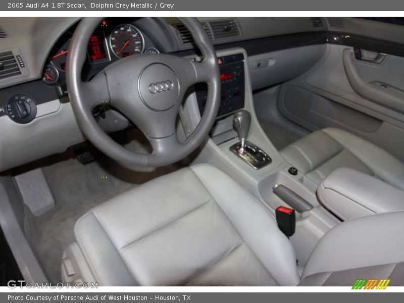 Dolphin Grey Metallic / Grey 2005 Audi A4 1.8T Sedan