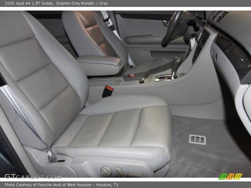 Dolphin Grey Metallic / Grey 2005 Audi A4 1.8T Sedan