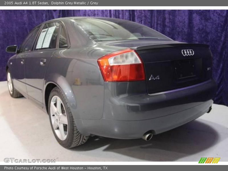 Dolphin Grey Metallic / Grey 2005 Audi A4 1.8T Sedan