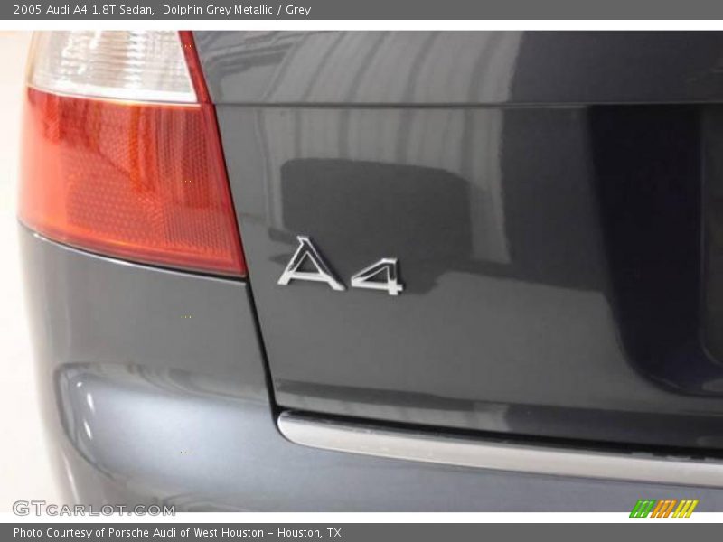 Dolphin Grey Metallic / Grey 2005 Audi A4 1.8T Sedan