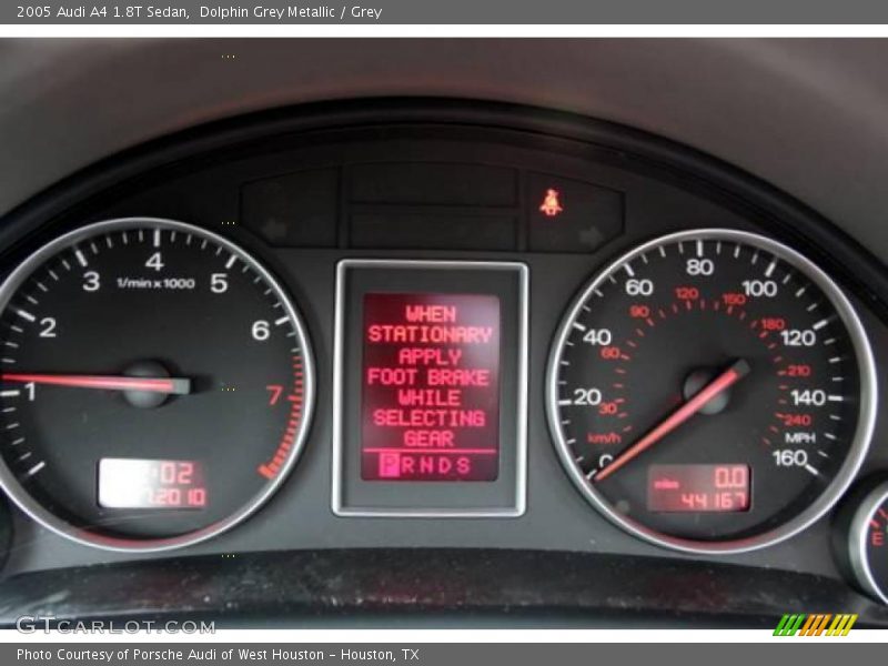 Dolphin Grey Metallic / Grey 2005 Audi A4 1.8T Sedan