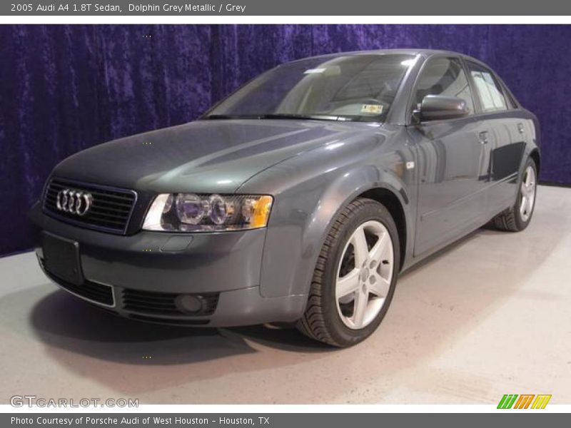 Dolphin Grey Metallic / Grey 2005 Audi A4 1.8T Sedan
