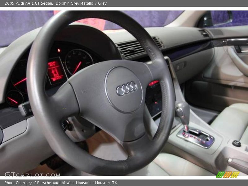Dolphin Grey Metallic / Grey 2005 Audi A4 1.8T Sedan