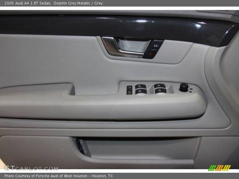 Dolphin Grey Metallic / Grey 2005 Audi A4 1.8T Sedan