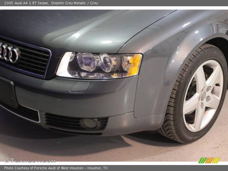 Dolphin Grey Metallic / Grey 2005 Audi A4 1.8T Sedan