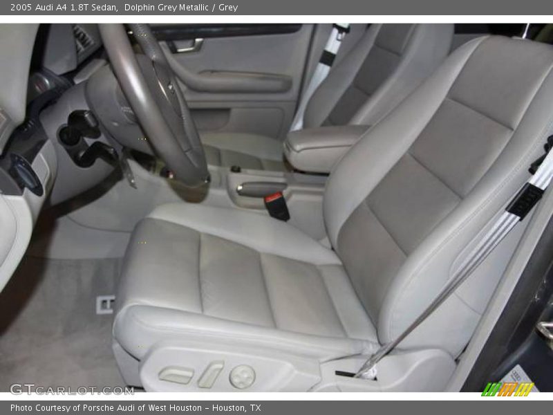 Dolphin Grey Metallic / Grey 2005 Audi A4 1.8T Sedan