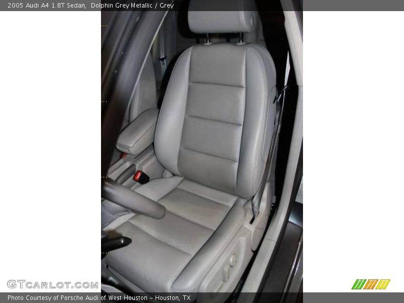 Dolphin Grey Metallic / Grey 2005 Audi A4 1.8T Sedan