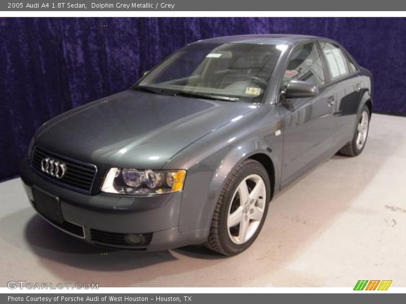 Dolphin Grey Metallic / Grey 2005 Audi A4 1.8T Sedan