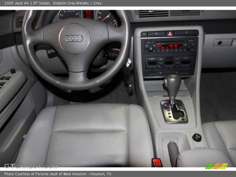 Dolphin Grey Metallic / Grey 2005 Audi A4 1.8T Sedan